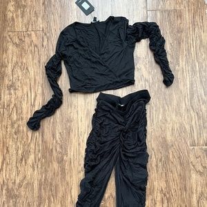 Two Piece Ruched Coord Set